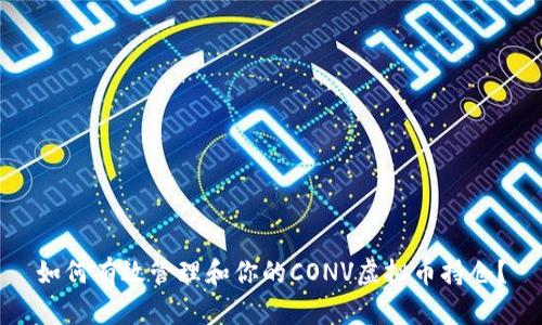 如何有效管理和你的CONV虚拟币持仓？
